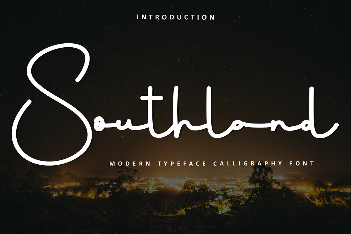 Southland, a Handwritten Font by FreshTypeINK (Photo 1 of 8)