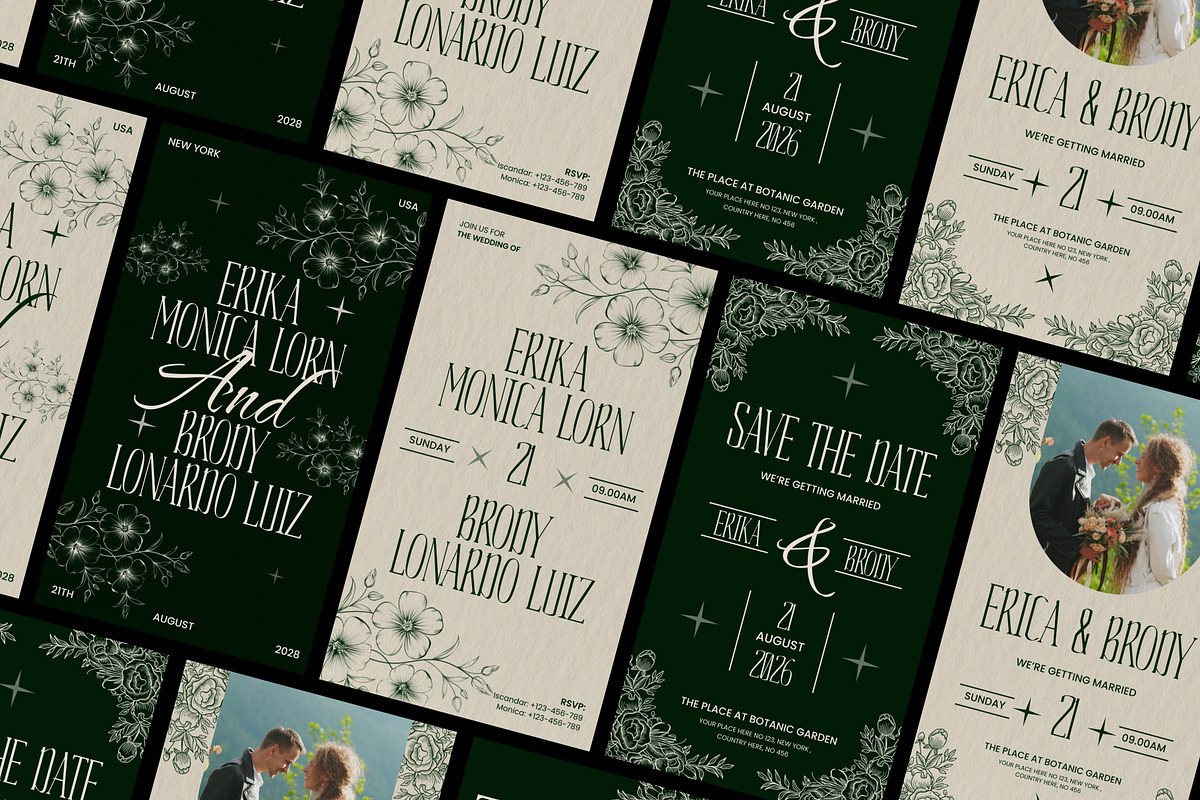 Wedding Invitation, a Social Media Template by Loin Studio (Photo 1 of 2)