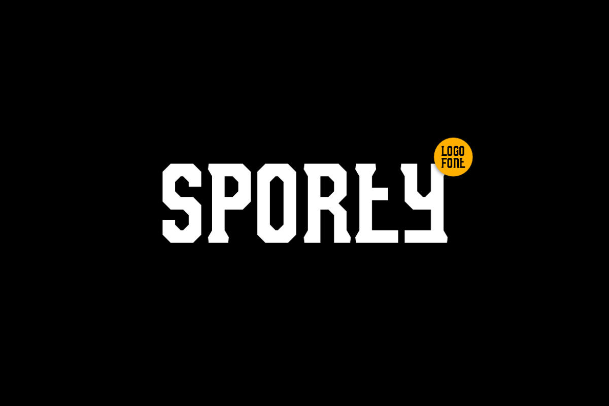 Hotspor - Sport Racing Font, a Sans Serif Font by Iqsiart Studio (Photo 5 of 9)