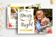 Christmas Card Psd Template Bundle, a Card Template by Nifty Template Studio (Thumbnail 12 of 18)