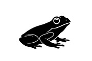 Frog Silhouette Vector Bundle, an Illustration by jahid234 (Thumbnail 29 of 46)