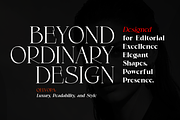 Qelvora Serif Font Family, a Serif Font by artisans (Thumbnail 3 of 7)