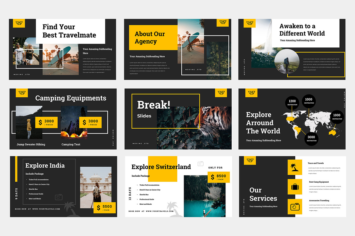 Volative Keynote Presentation, a Presentation Template by TMint ...