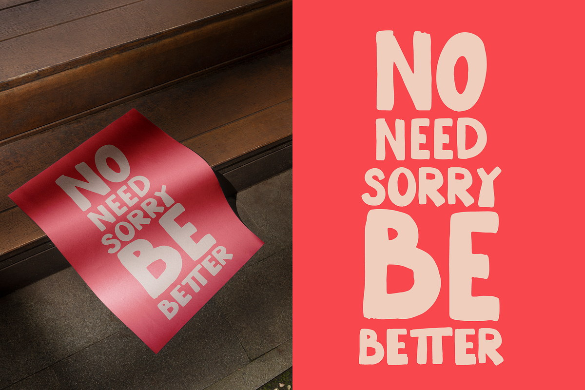 Hallo Boss | Playful Display Font, a Handwritten Font by Denustudios (Photo 6 of 15)