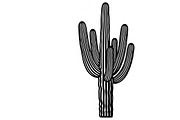 collection desert cactus silhouettes, an Illustration by Amazin_art (Thumbnail 12 of 33)