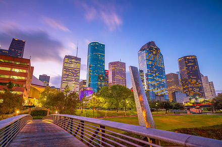 Downtown houston featuring houston, texas, and skyline, an Architecture Photo by f11photo