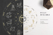 Astrology Zodiac Collection, a Decorative Illustration by Chewie Co (Thumbnail 9 of 15)