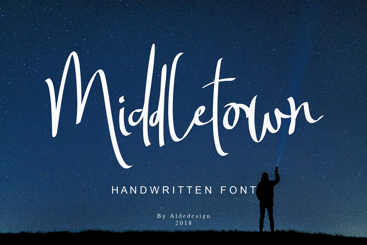Middletown - Two Signature Fonts preview 6