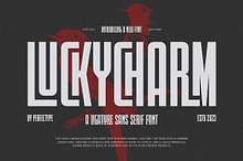 Lucky Charm Modern Ligature Sans