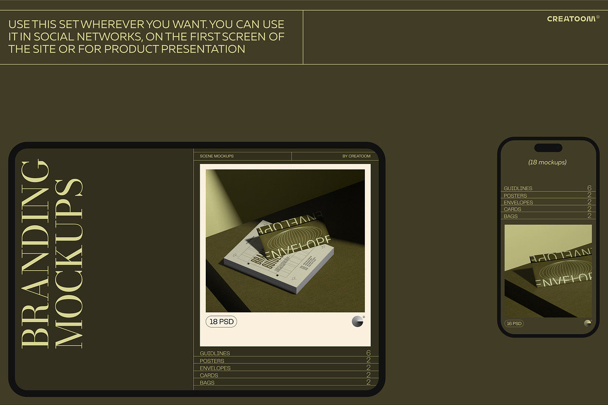 Corporate branding mockups, a Product Mockup by Creatoom (Photo 8 of 10)