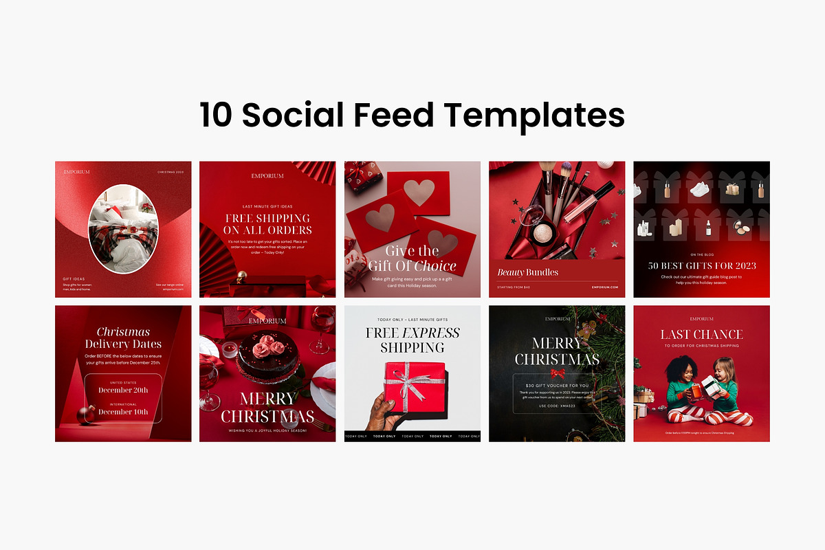 35 Email & Social Media Templates, an Email Template by The Ecommerce Creative (Photo 5 of 8)