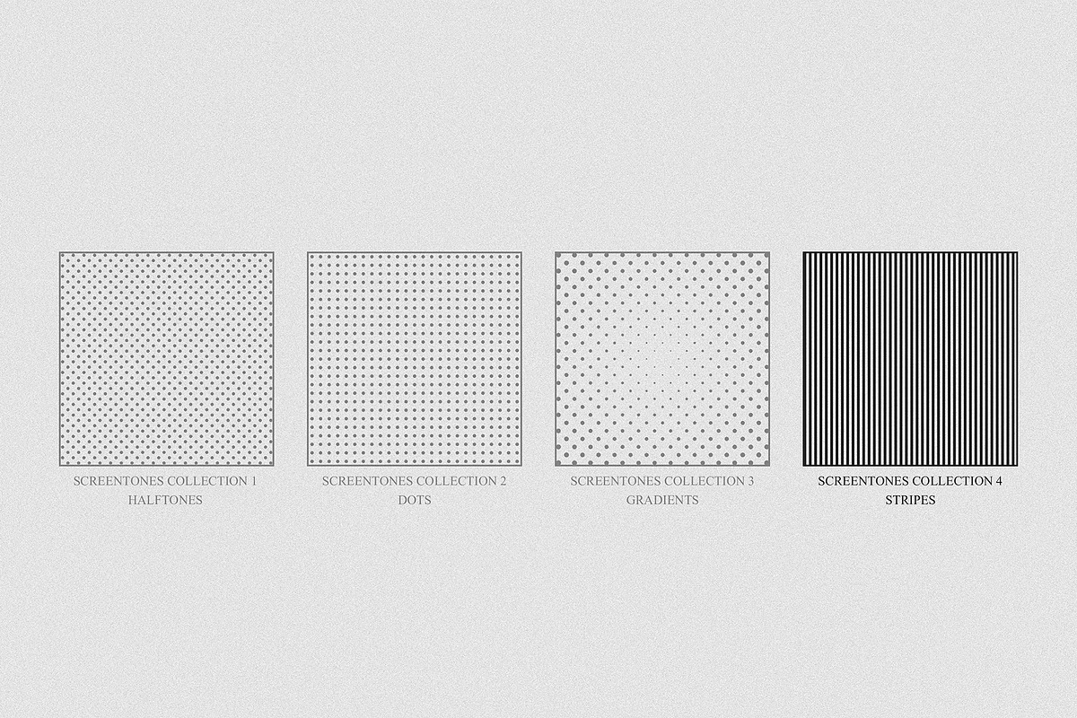 Screentones Collection 4 - Stripes, a Background Graphic by Honnum Graphic Art (Photo 9 of 9)