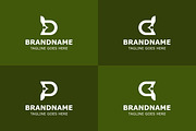 Letter B D P Q Tulip Flower Logo, a Branding & Logo Template by Pray Art Design Studio (Thumbnail 2 of 2)
