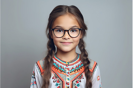 School pupil, Native American girl, a School & Education Photo by Lermont51
