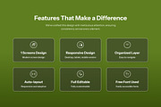 Nateco - Eco Habit Tracker Landing, an App Template by twinstd (Thumbnail 2 of 5)