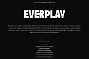 Everplay – Modern Display Typeface, a Serif Font by VP Fonts (Thumbnail 2 of 37)