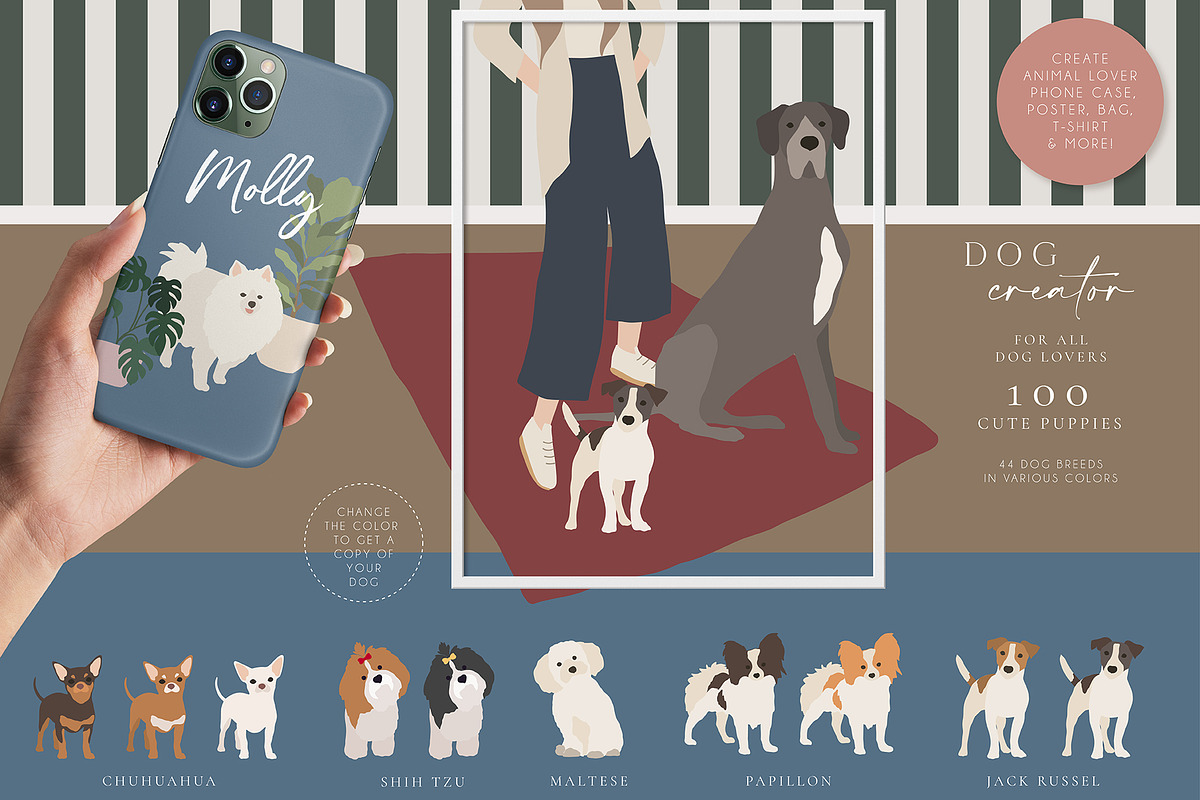 Her Portrait Room Character Creator, an Animal Illustration by Julia Dreams (Photo 11 of 18)