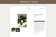 Skincare and Beauty Shopify Template, a Shopify Template by Sky and Stars (Thumbnail 4 of 6)