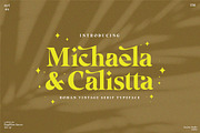 Michaela Calistta - Roman Serif, a Serif Font by Anxiety Studio (Thumbnail 21 of 21)