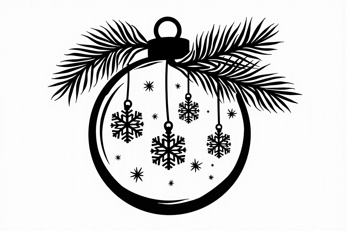 Christmas Ornament Laser Cut Design, a Graphic by musafir_fashion (Photo 16 of 16)