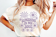 Sunshine In My Soul PNG, Retro, an Illustration by SharpMarketplace (Thumbnail 2 of 9)