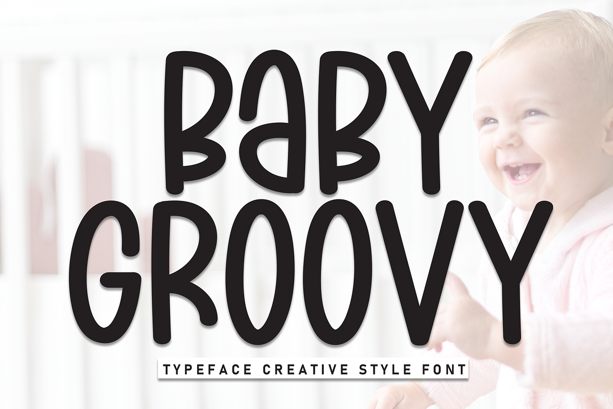Baby Groovy | Script Font, a Script Font by Scratchones (Photo 1 of 8)