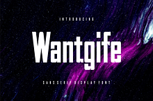 Wantgife - Font