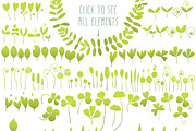 Little Green Garden, an Object Graphic by Nadia Emelianova (Thumbnail 2 of 7)