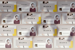 BIANCA - Clean Google Slide Template