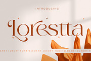 Lorestta // Elegant Luxury Serif, a Serif Font by ToniStudio (Thumbnail 1 of 16)