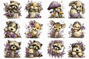 Spring Peeking Animals Clipart, an Illustration by Craft Nest (Thumbnail 3 of 12)