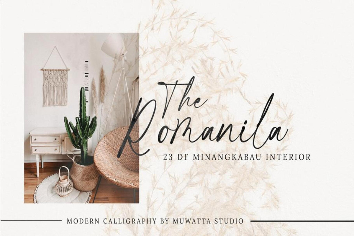Rochetha Signature Font, a Script Font by Muwatta Studio (Photo 16 of 21)