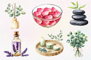 Watercolor Selfcare Clipart, an Illustration by Dream Creation (Thumbnail 2 of 6)