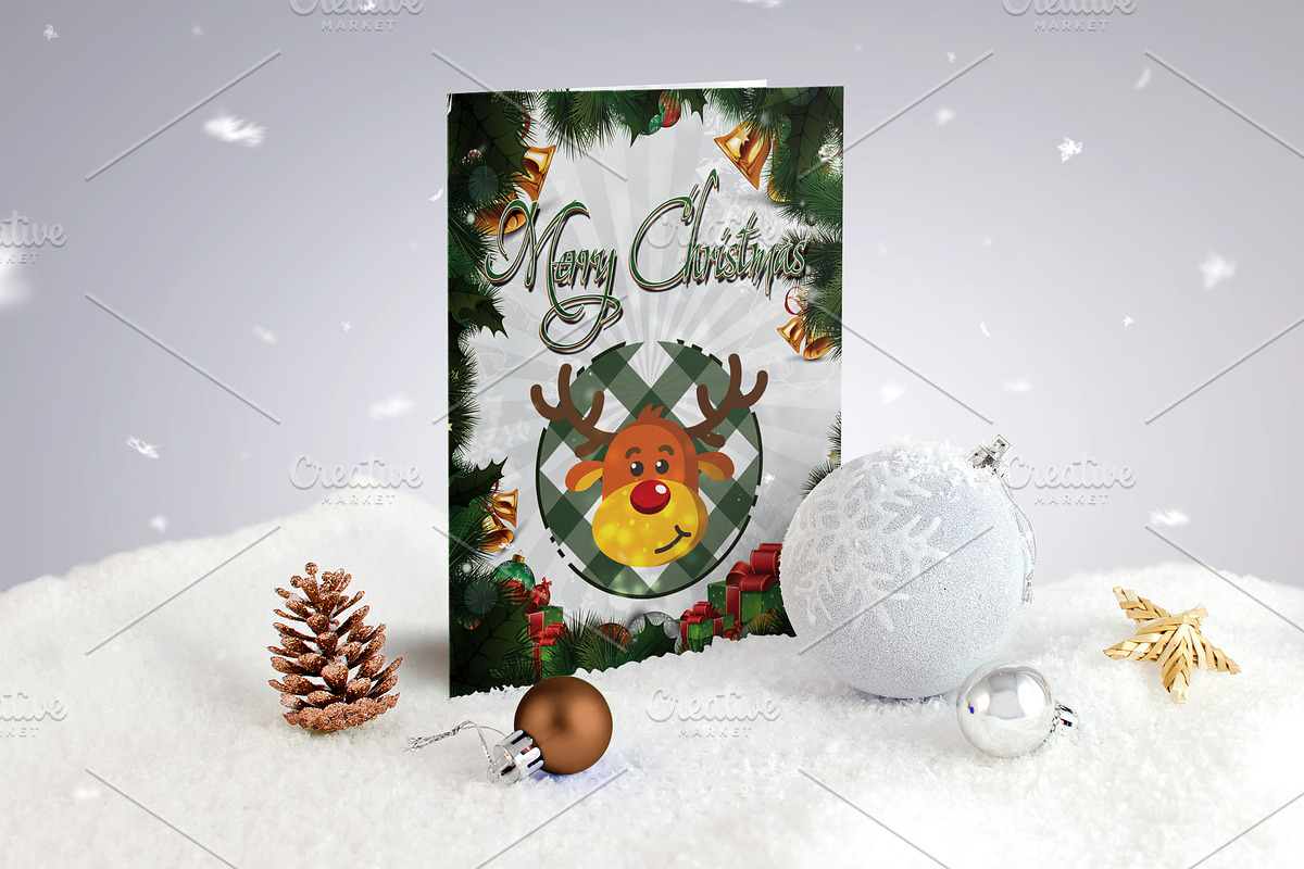 Christmas Card, a Card Template by Design by Mirko (Photo 2 of 6)