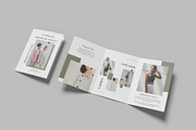 A5 Trifold Brochure Mockup, an Advertising Mockup by Hubzway (Thumbnail 3 of 7)
