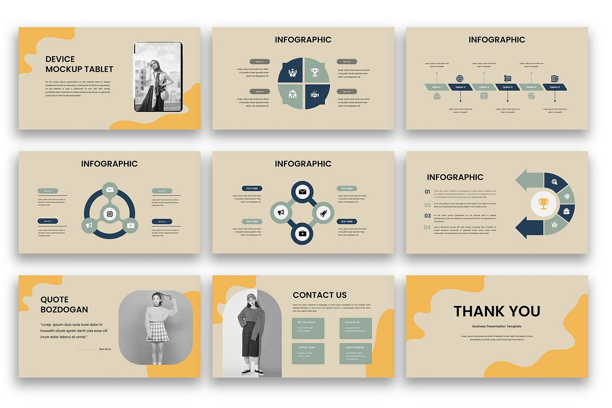 Bozdogan – Business PowerPoint, a Presentation Template by kreatifreya (Photo 5 of 5)