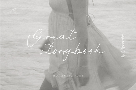 Great Storybook romantic font