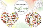 Autumn. Watercolor & graphic set, an Object Graphic by Ana-Sakuta (Thumbnail 4 of 15)