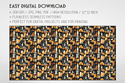 20 Seamless Cityscape Silhouettes, a Pattern Graphic by Nordic Design (Thumbnail 2 of 9)