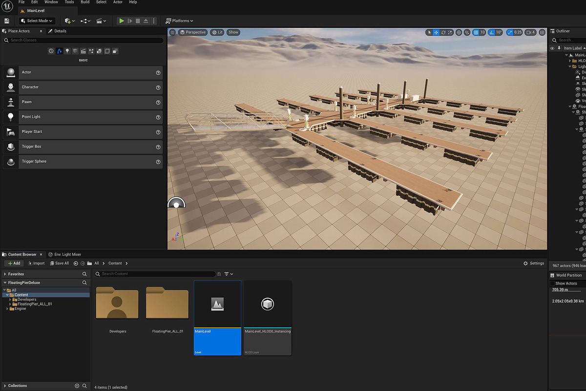 Marina - Boat Slips - Floating Dock, an Object 3D Model by RoHo Productions (Photo 39 of 39)