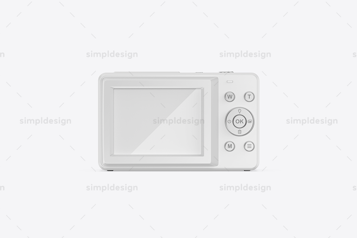 Photo Camera Mockup, a Device Mockup by SimplDesign