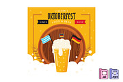 Oktoberfest Beer Illustration, a Food Illustration by MISS CHATZ (Thumbnail 2 of 3)