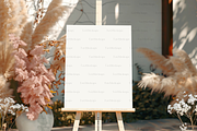 Invitation Mockup Bundle, Easel Sign, a Product Mockup by TatiMockup (Thumbnail 5 of 10)