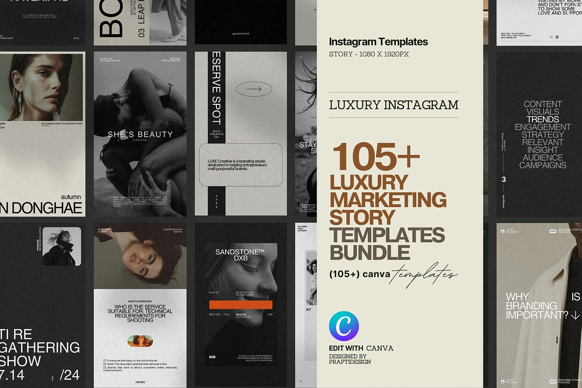 Social Media Kit Bundle | Canva, a Social Media Template by Prapti Design (Photo 1 of 9)