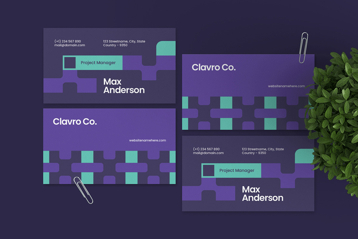 Project Manager - Business Card, a Brochure Template by Izdihaar_Studio (Photo 2 of 3)