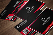 Modern Corporate Business Card CM014, a Business Card Template by annozio (Thumbnail 1 of 4)