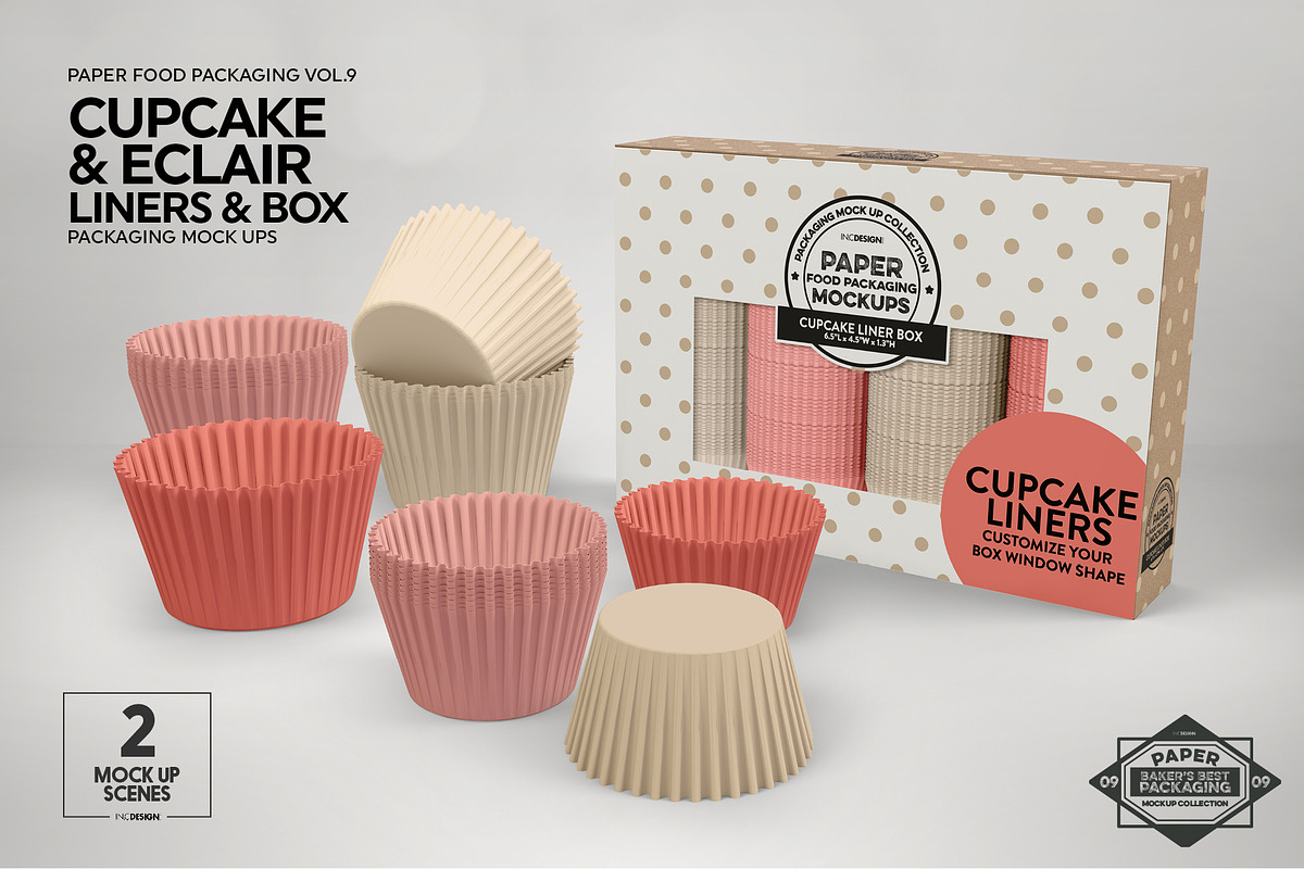 VOL.9: Food Box Packaging Mockups, a Cups & Container Mockup by INCDesign (Photo 16 of 21)