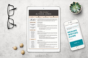 Sales Assistant Resume CV Template, a Resume Template by HIRED Design Studio (Thumbnail 5 of 11)