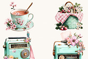 Pastel Summer Clipart Bundle, an Object Illustration by Design Scotch (Thumbnail 7 of 9)