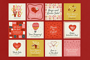 Valentine's Day Social Pack, a Social Media Template by Hues of Hodges (Thumbnail 3 of 6)